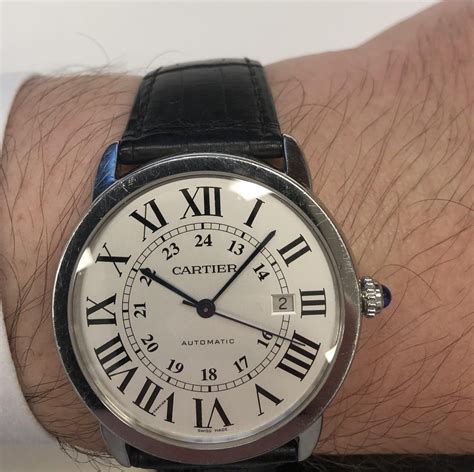 cartier vintage men watch|refurbished cartier watches.